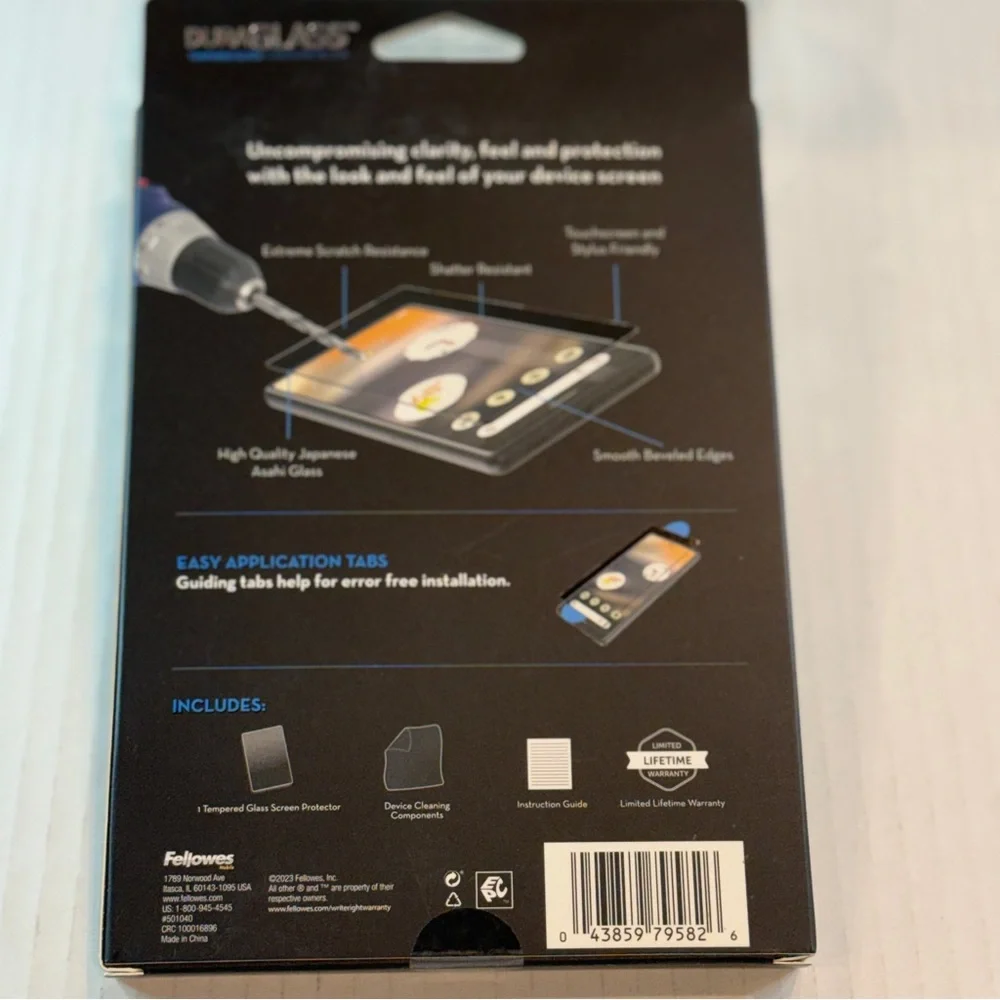 🆕 DuraGlass Tempered Glass Screen Protector – Google Pixel 6a | New in Box 📱